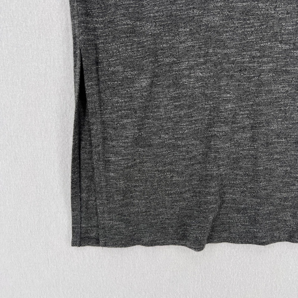 ANTHROPOLOGIE DOLAN Sarana Dress Womens Small Gray Black White Collared Belt - Picture 12 of 14